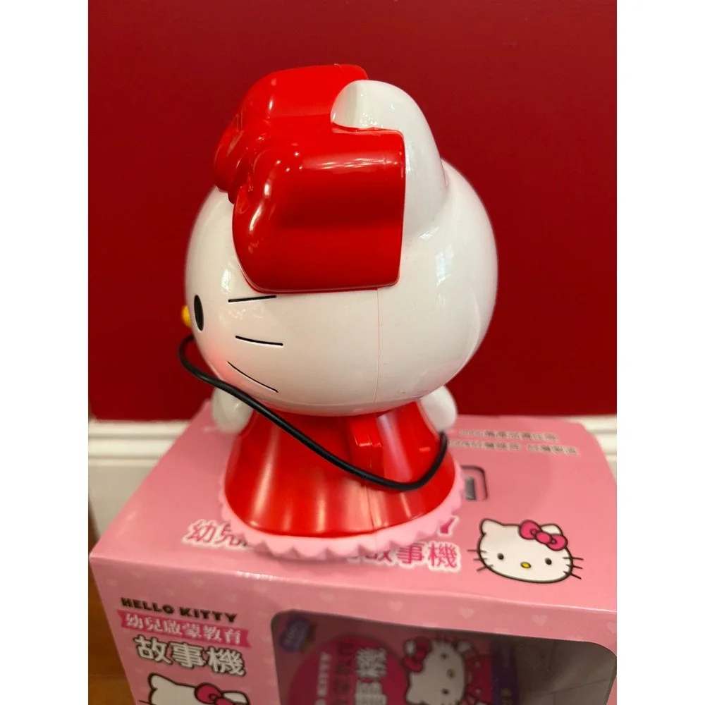 Sanrio Hello Kitty‎ Story Machine Kids Red White Apple Audio Player OS